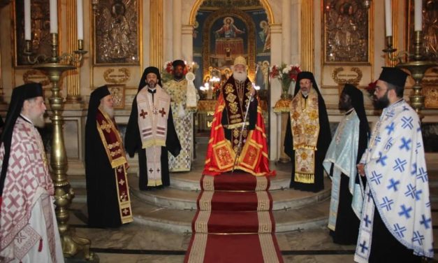 احتفال البابا ثيودروس الثاني بالقداس الإلهي للعام الجديد 2024