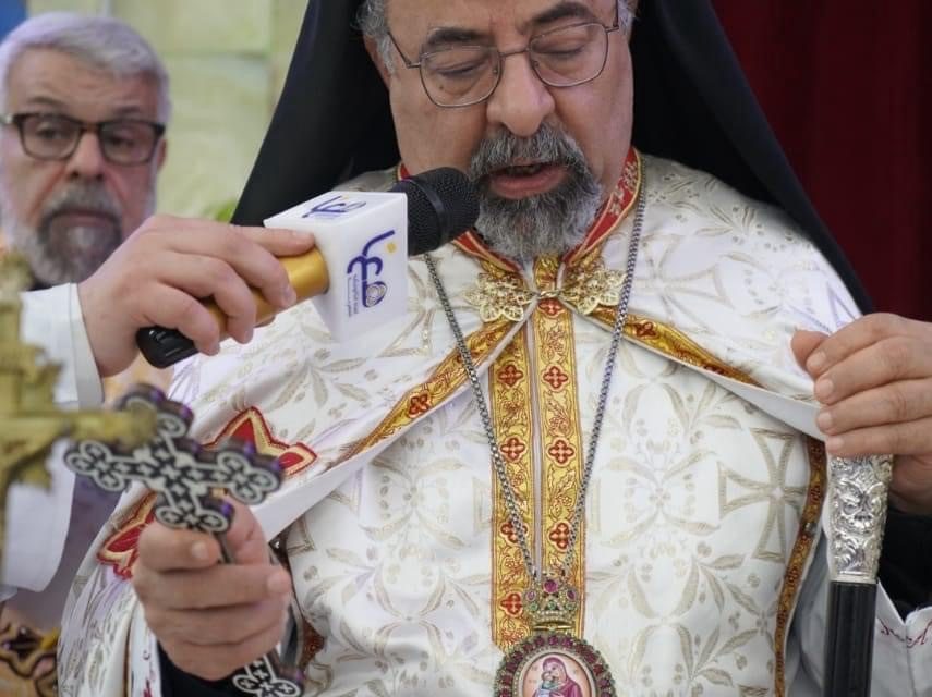 بطريرك الأقباط الكاثوليك يحتفل بعيد الغطاس المجيد بكنيسة سان جورج بالإسكندرية