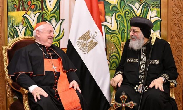 قداسة البابا تواضروس يستقبل رئيس أساقفة مارسيليا