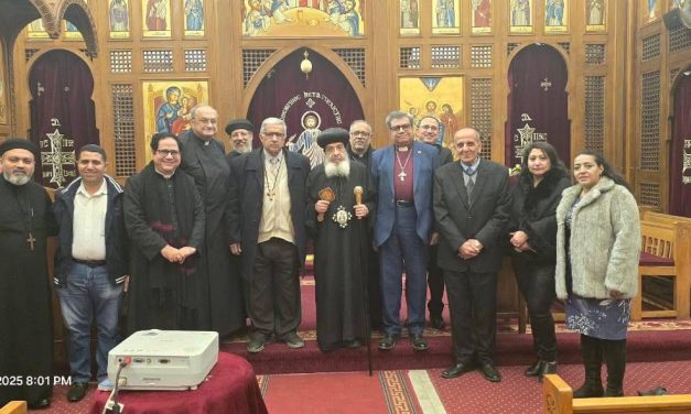 صلاة أسبوع الوحدة في كنيسة مار مرقس بالمعادي.. لقاء المحبة